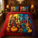 Guitar Rhapsody 3-Piece Duvet Cover Set