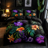 Midnight Garden 3-Piece Duvet Cover Set