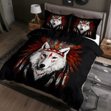 Wolf Totem 3-Piece Quilt Style Duvet Cover Set